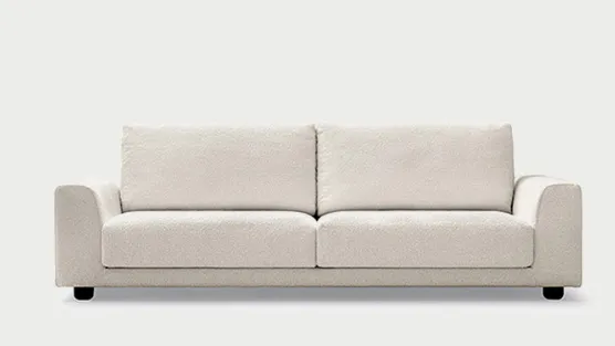 divano comodo bianco