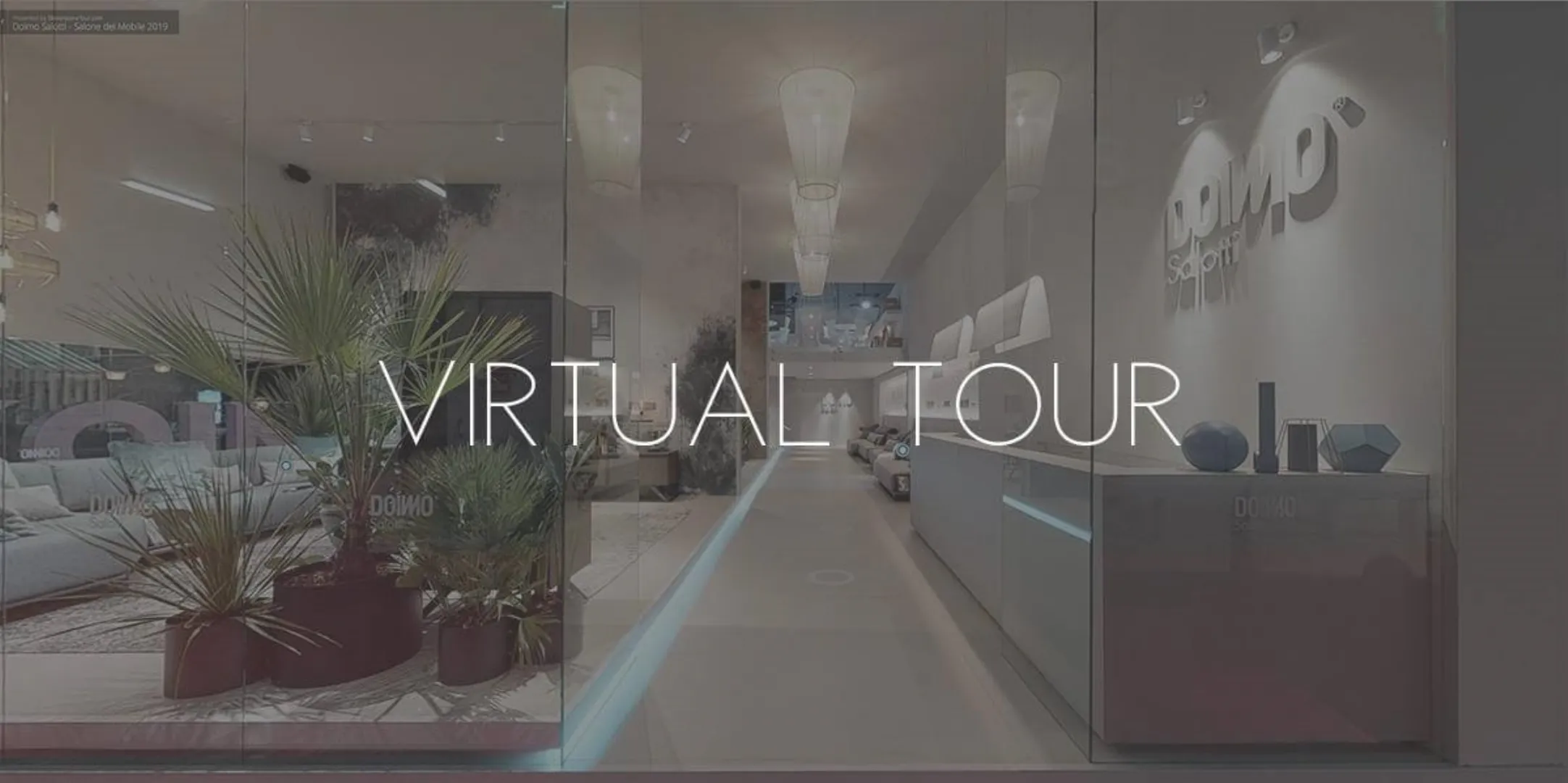 Virtual tour fiera milano Doimo Salotti