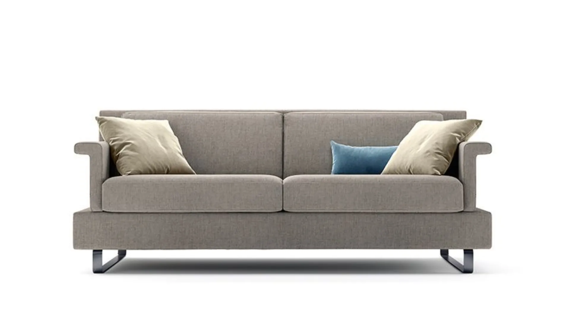 Divano letto disponibile anche in versione componibile per adattarsi a ogni spazio